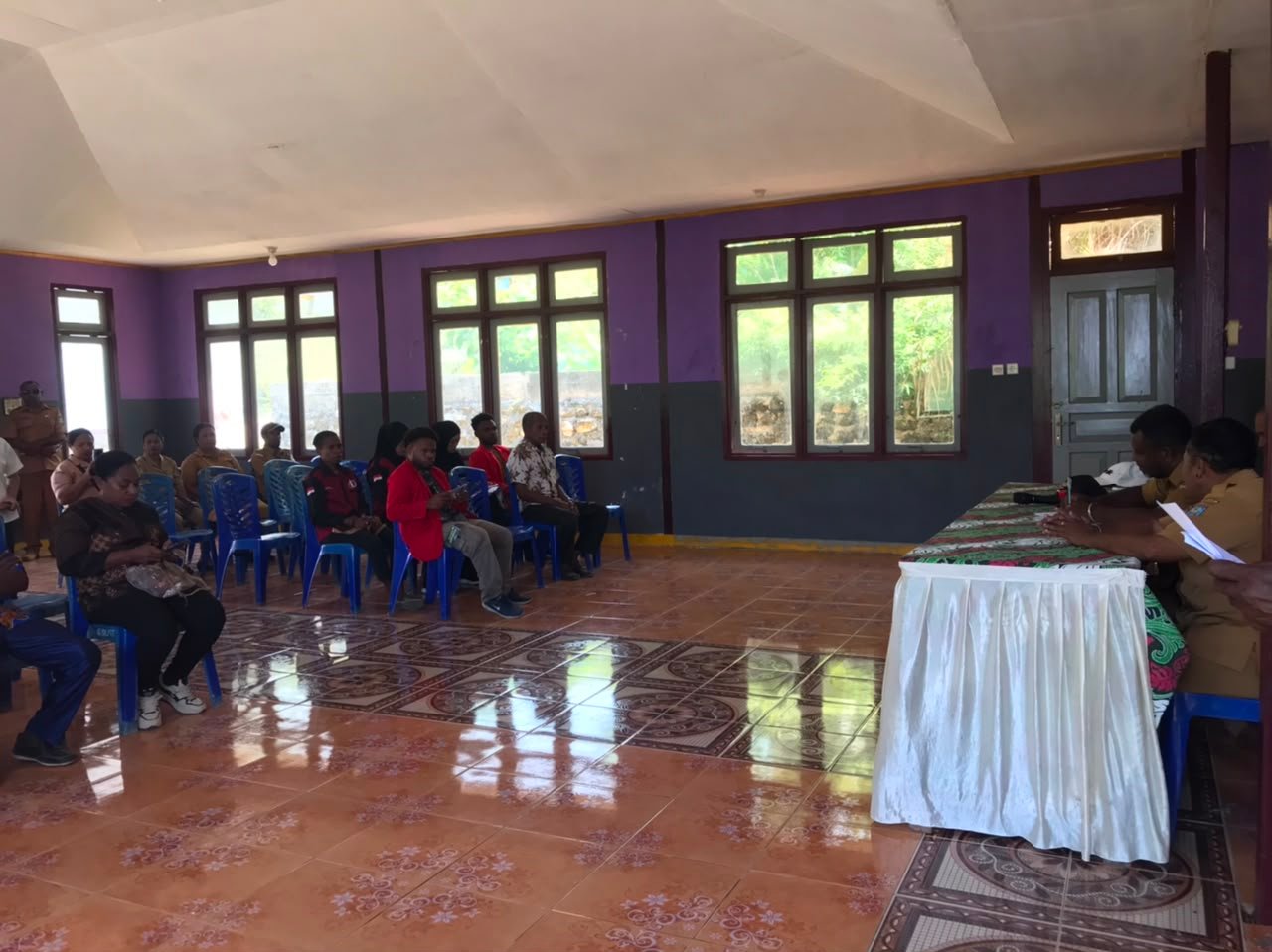 Musyawarah rencana pembangunan kampung pasir hitam